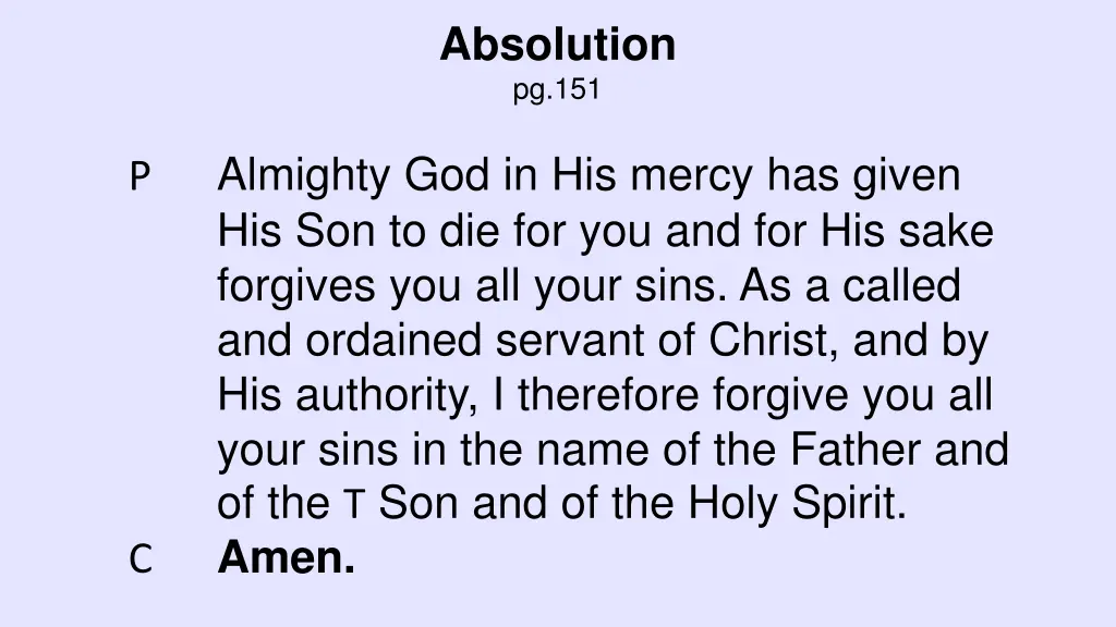 absolution pg 151