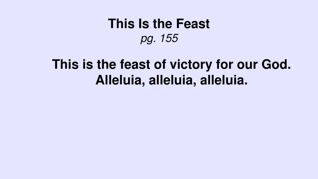 this is the feast pg 155