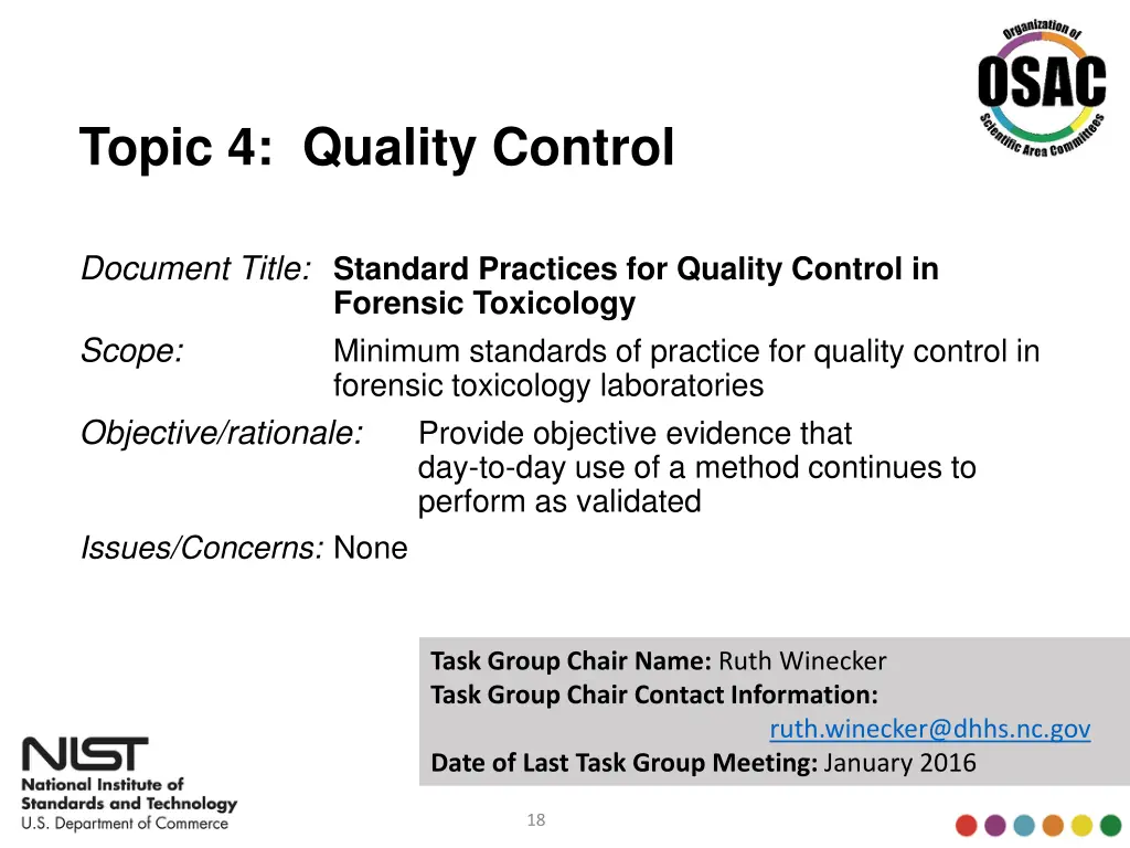 topic 4 quality control