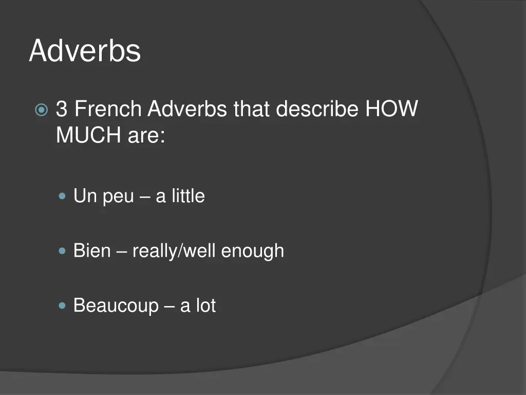 adverbs 2