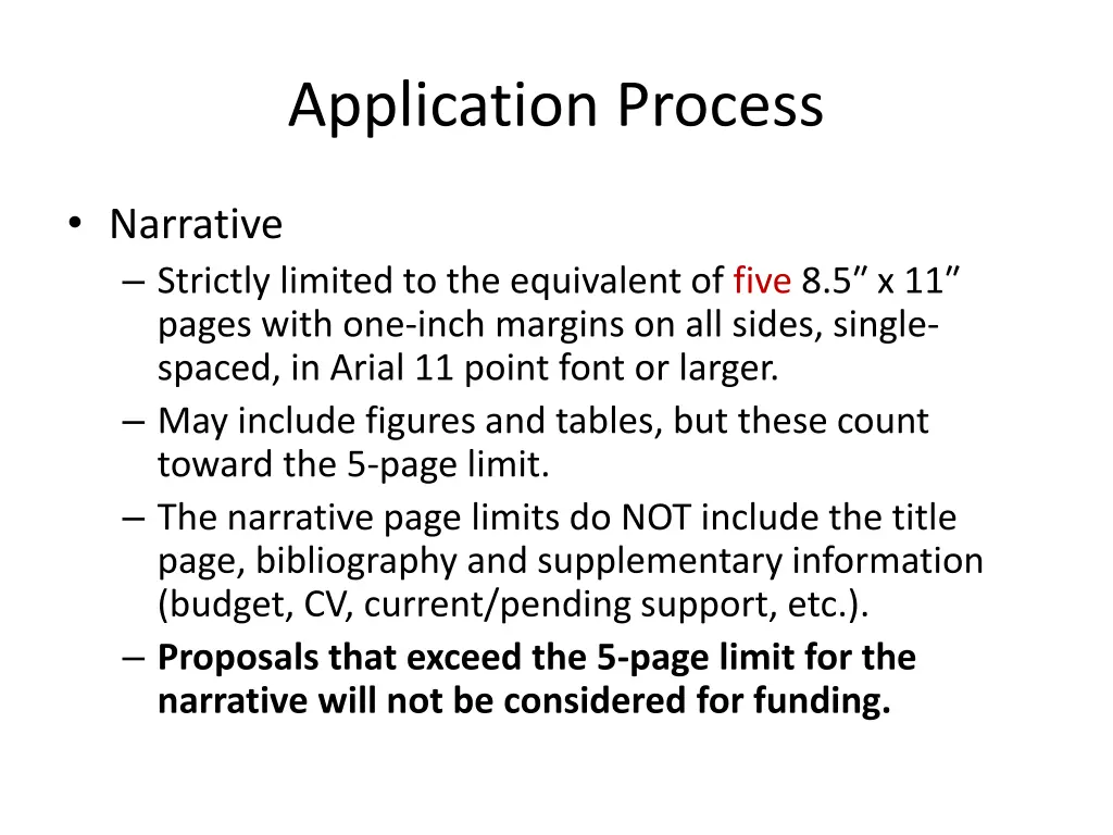 application process 1