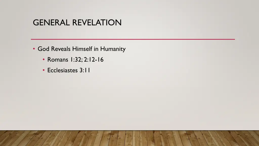 general revelation 1