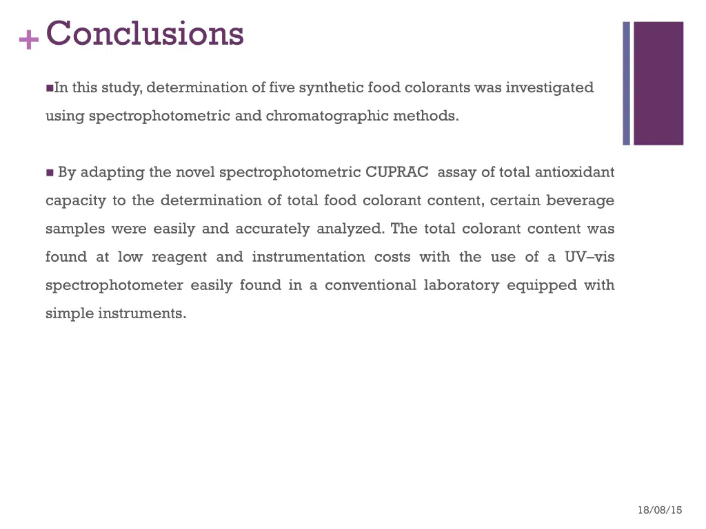 conclusions