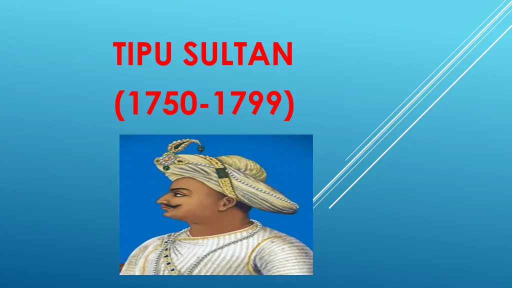 tipu sultan 1750 1799