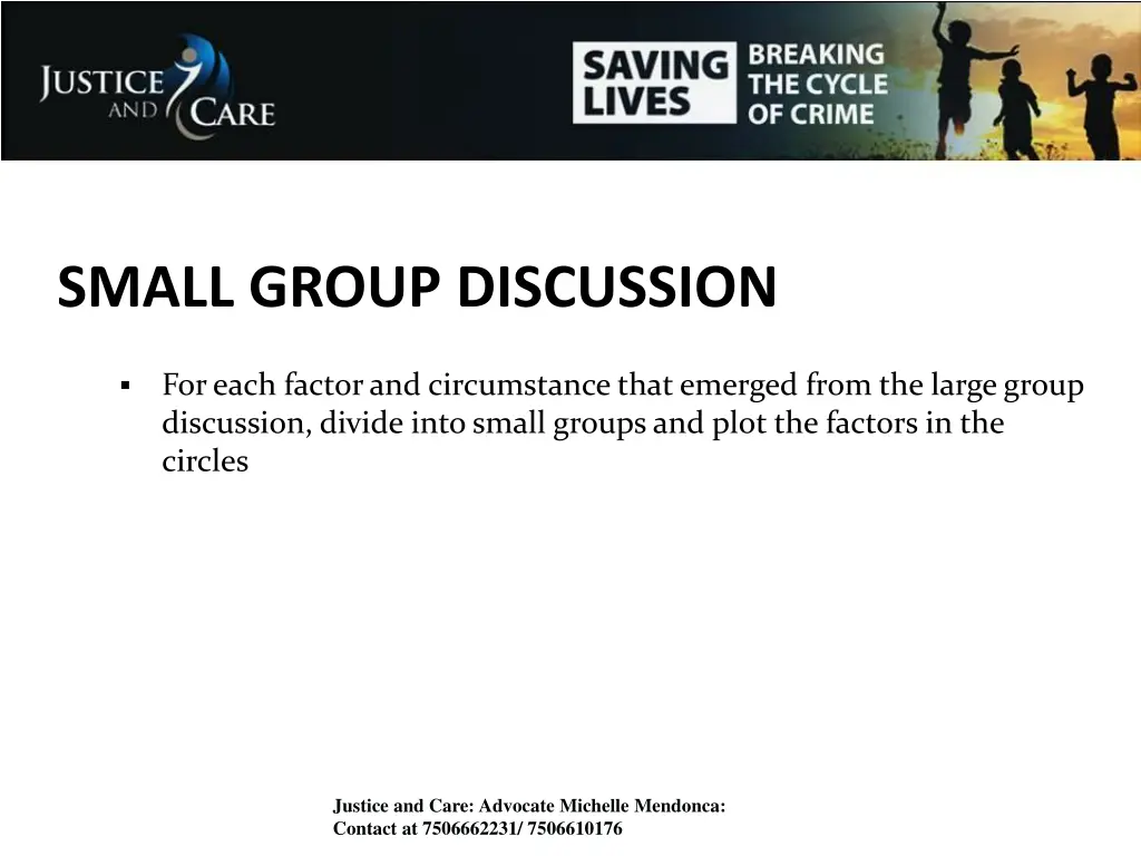 small group discussion
