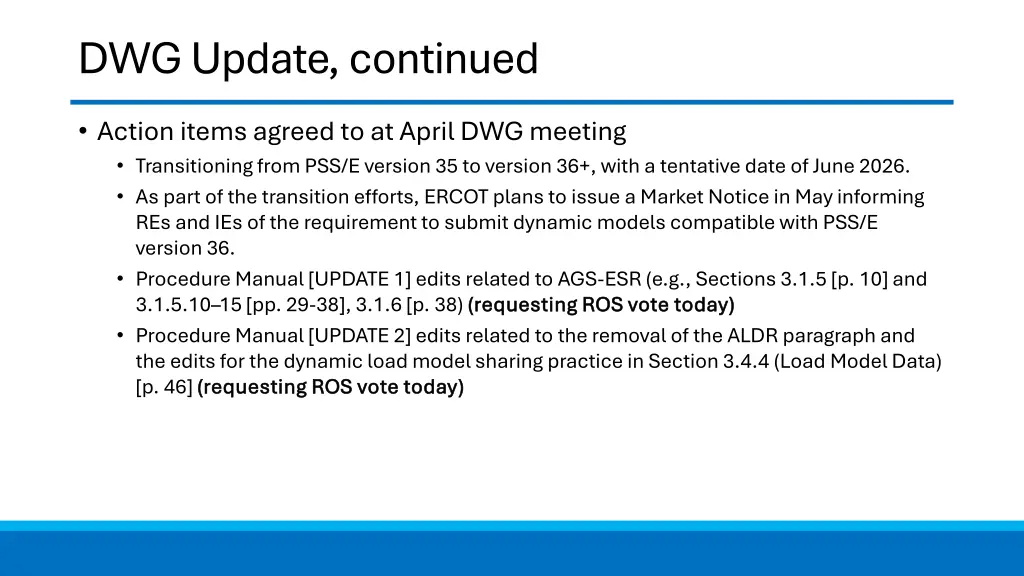 dwg update continued 3