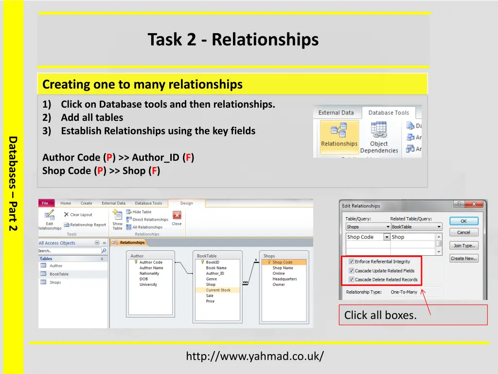 task 2 relationships