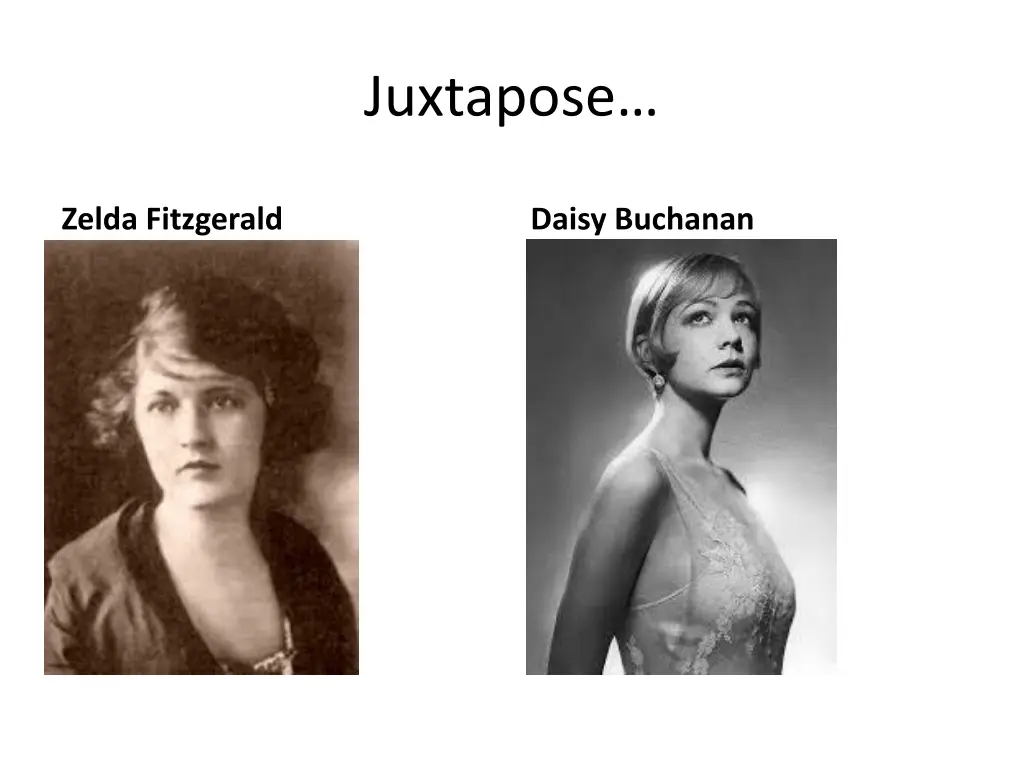 juxtapose