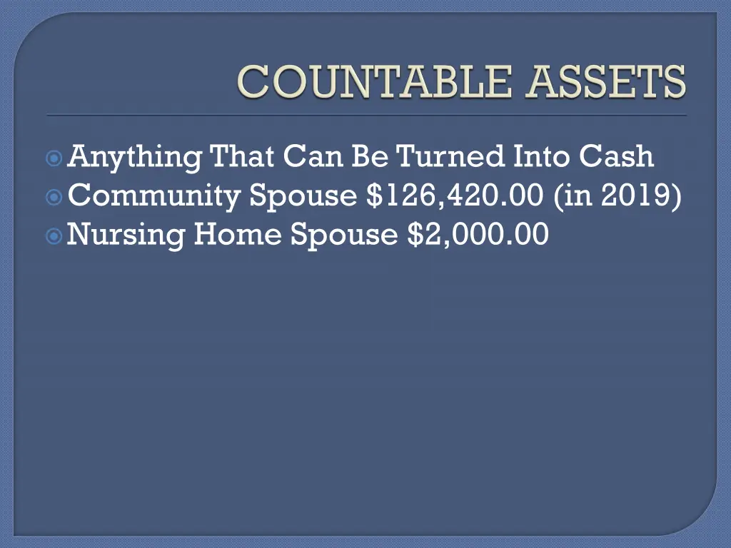 anything that can be turned into cash community