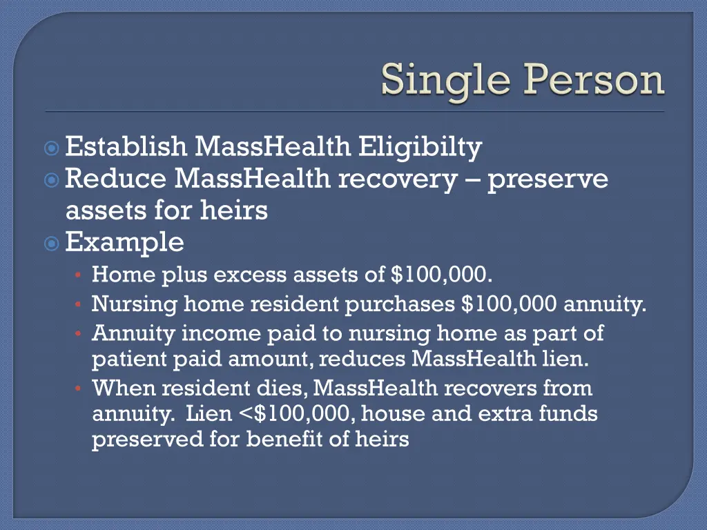 establish masshealth eligibilty reduce masshealth
