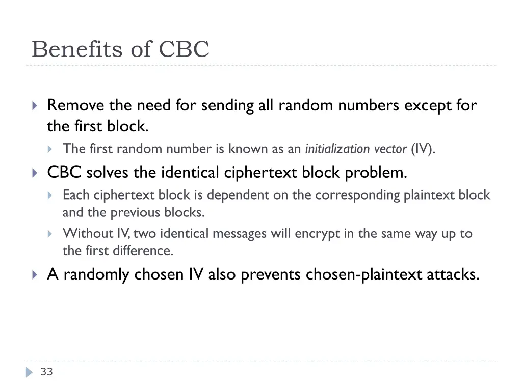 benefits of cbc