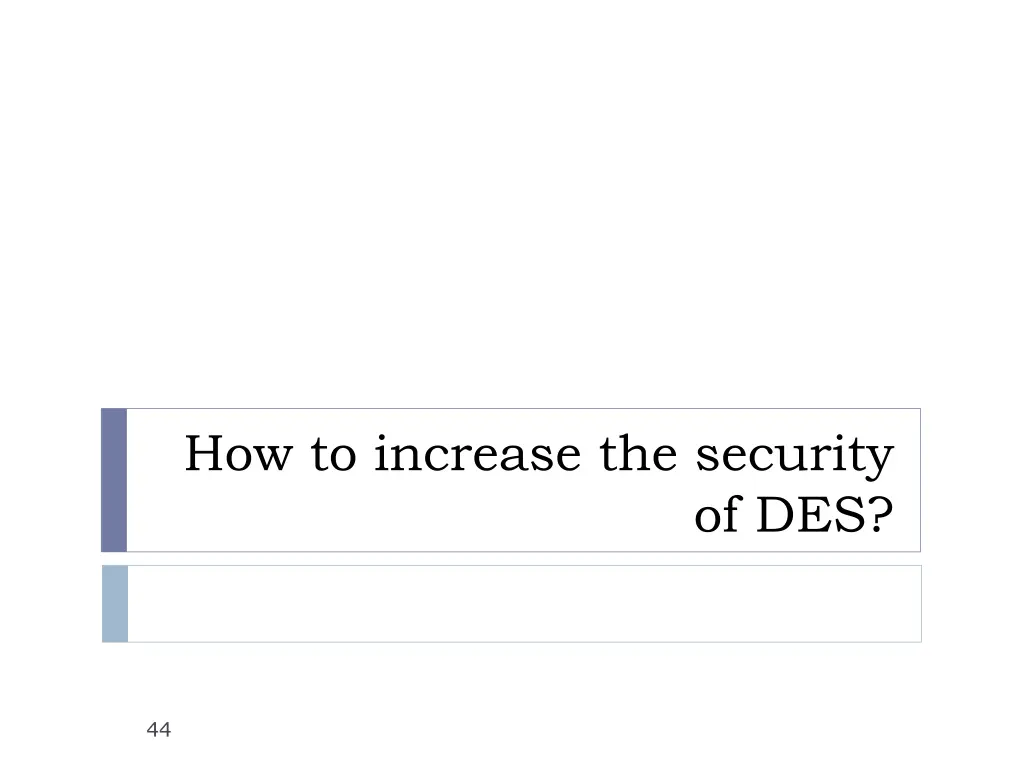 how to increase the security