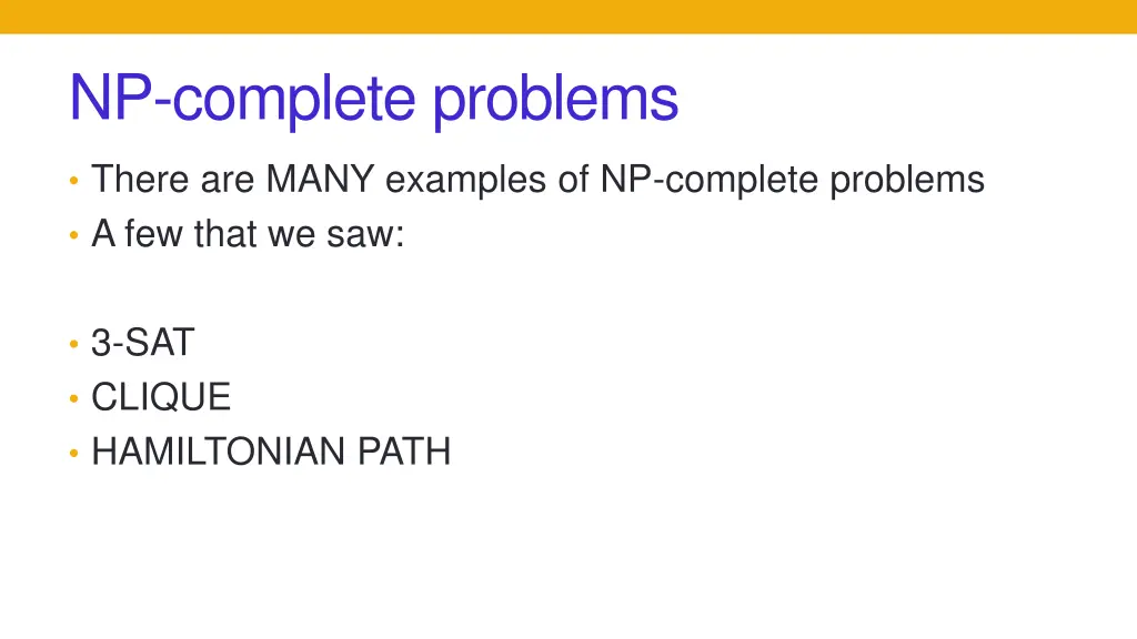 np complete problems
