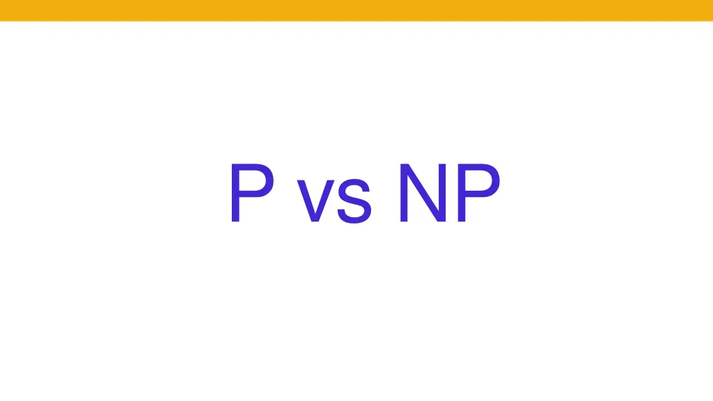 p vs np