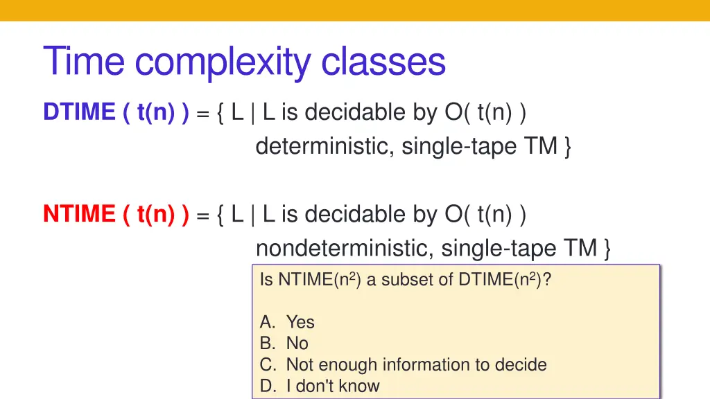 time complexity classes 4