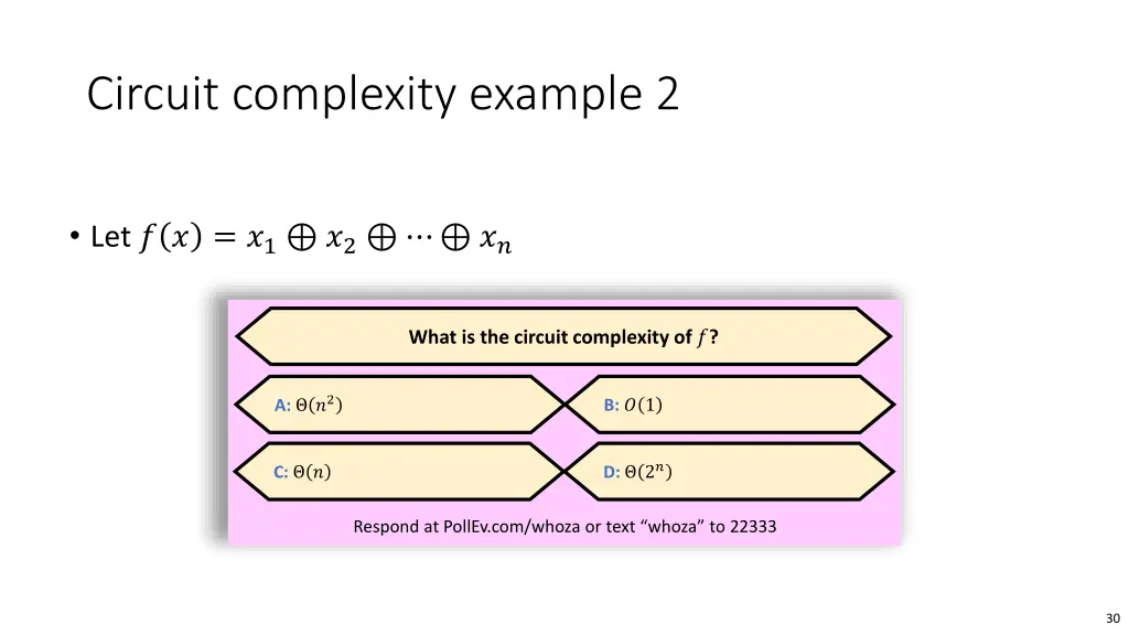circuit complexity example 2