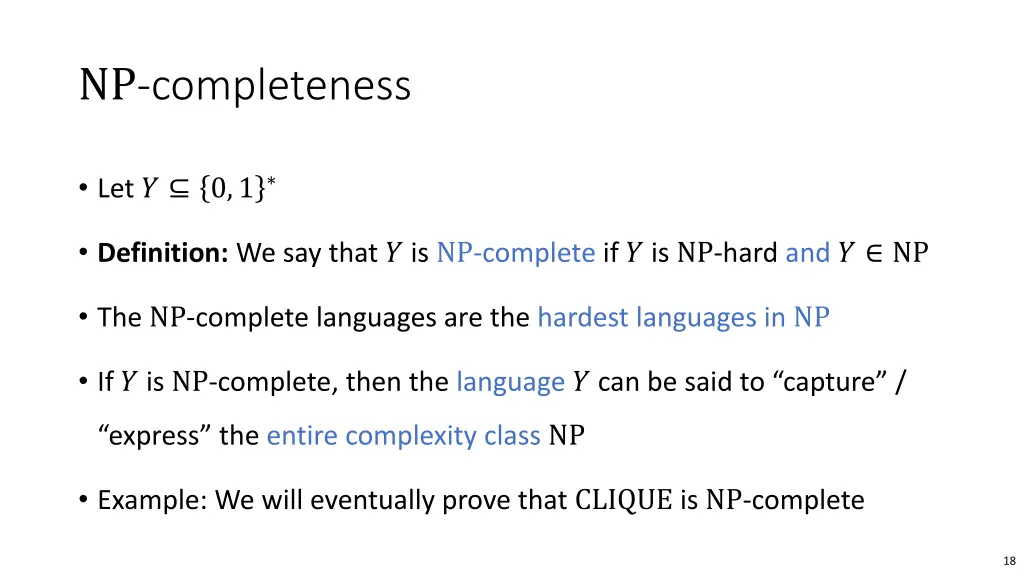 np completeness