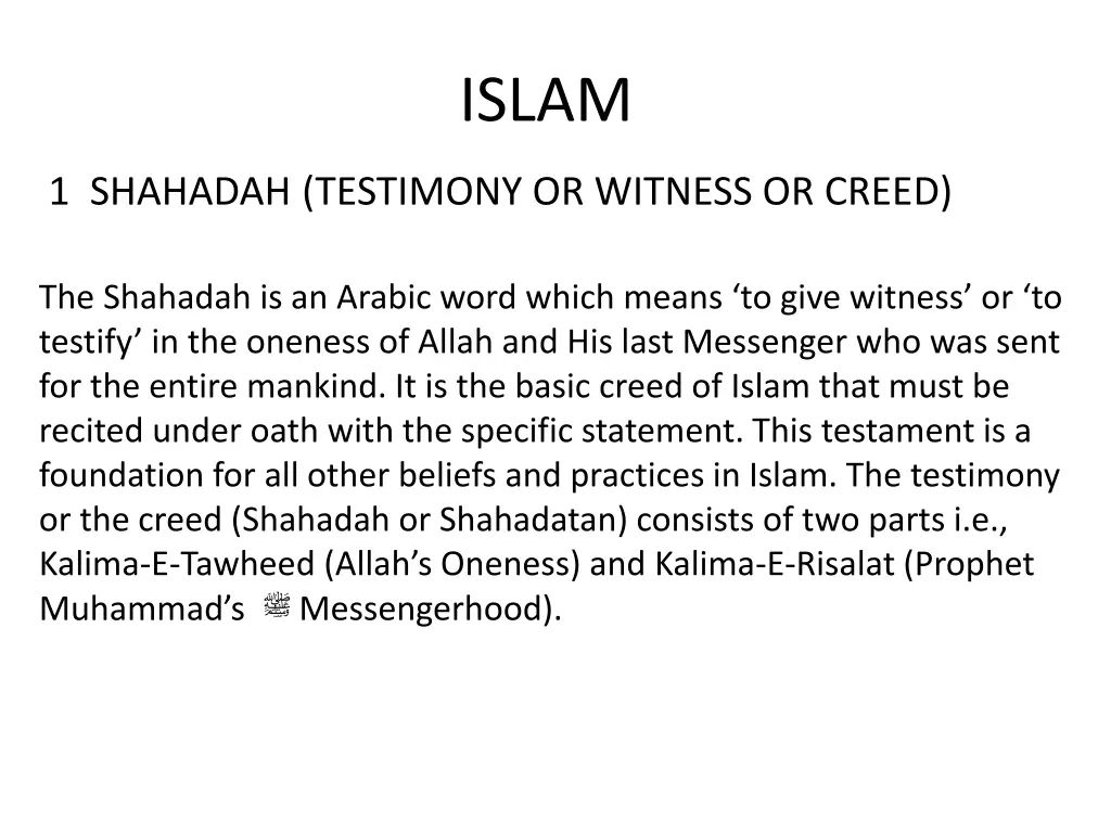 islam