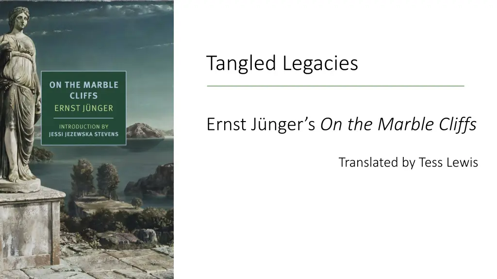 tangled legacies