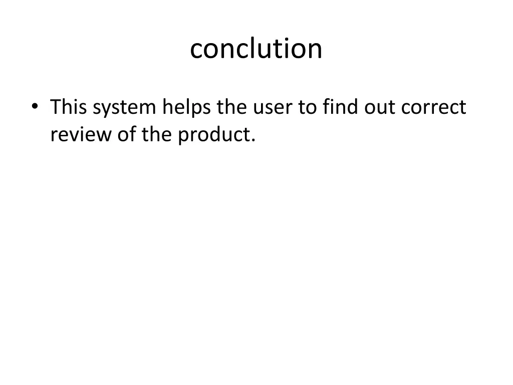 conclution