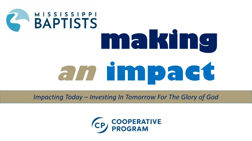 making making an impact