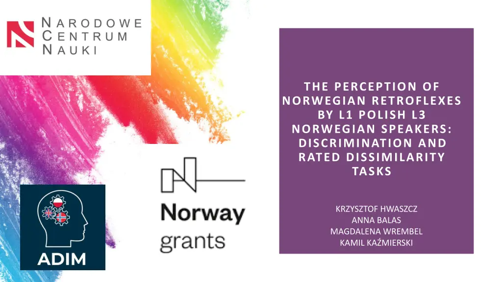 the perception of norwegian retroflexes
