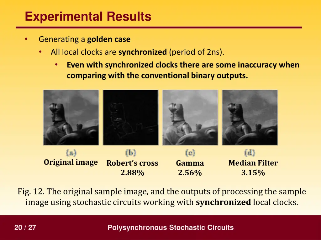 experimental results 1