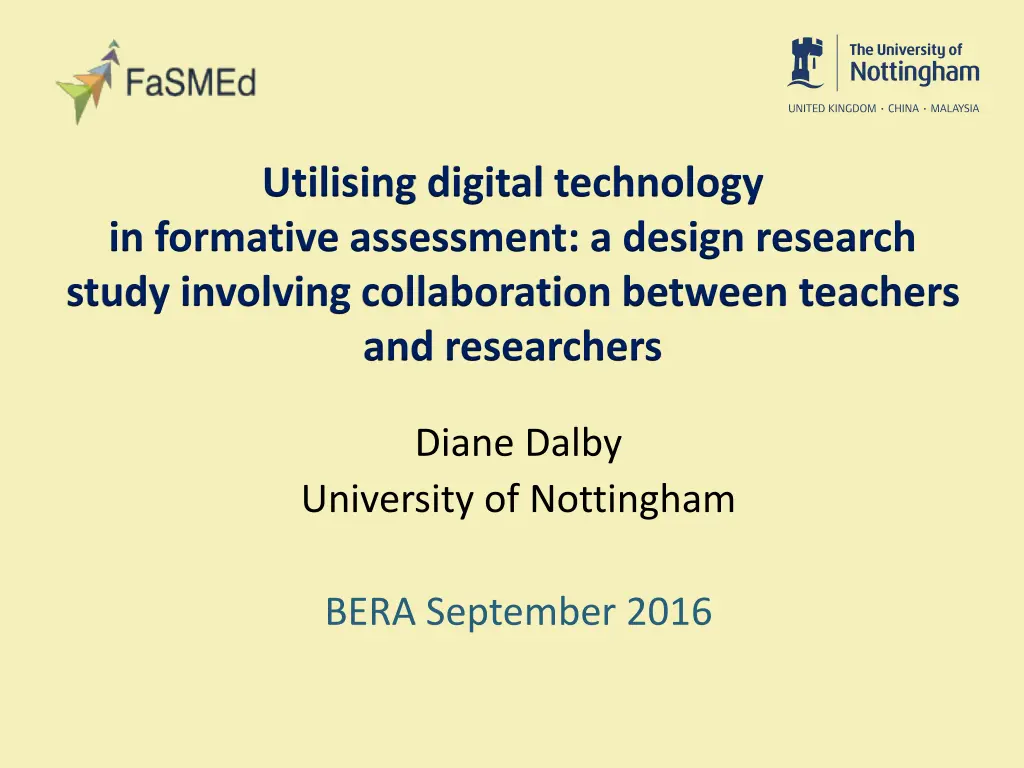 utilising digital technology in formative