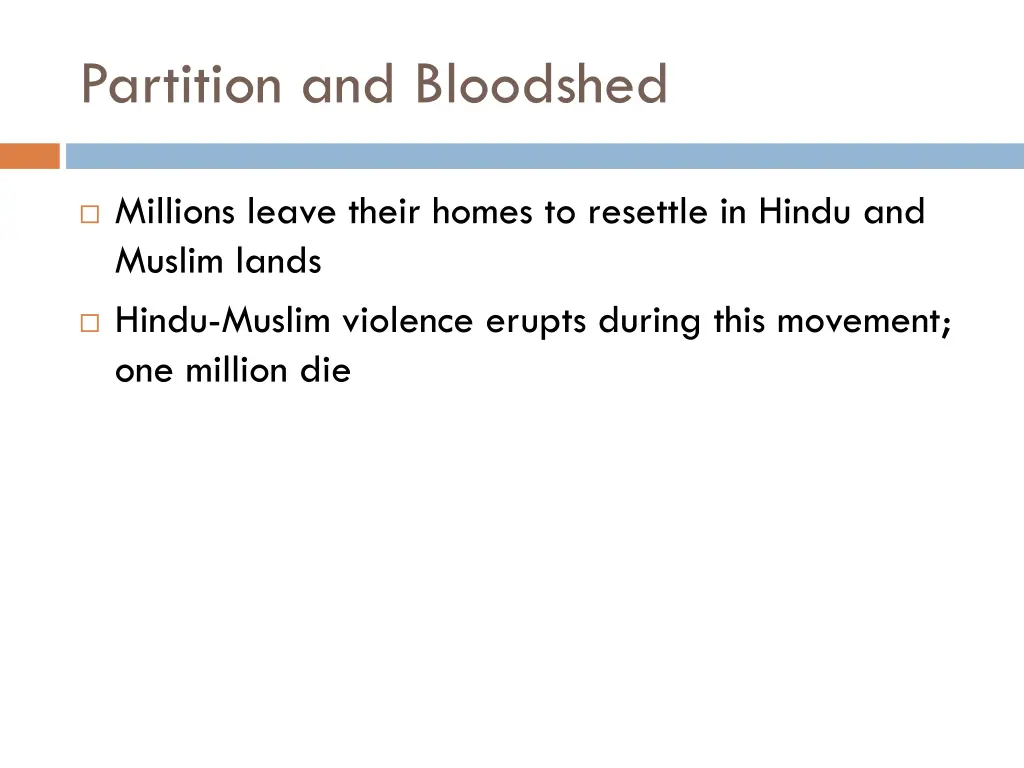 partition and bloodshed 1