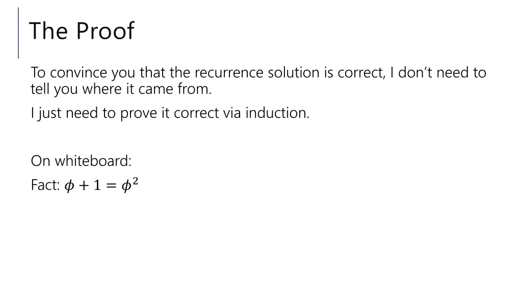 the proof
