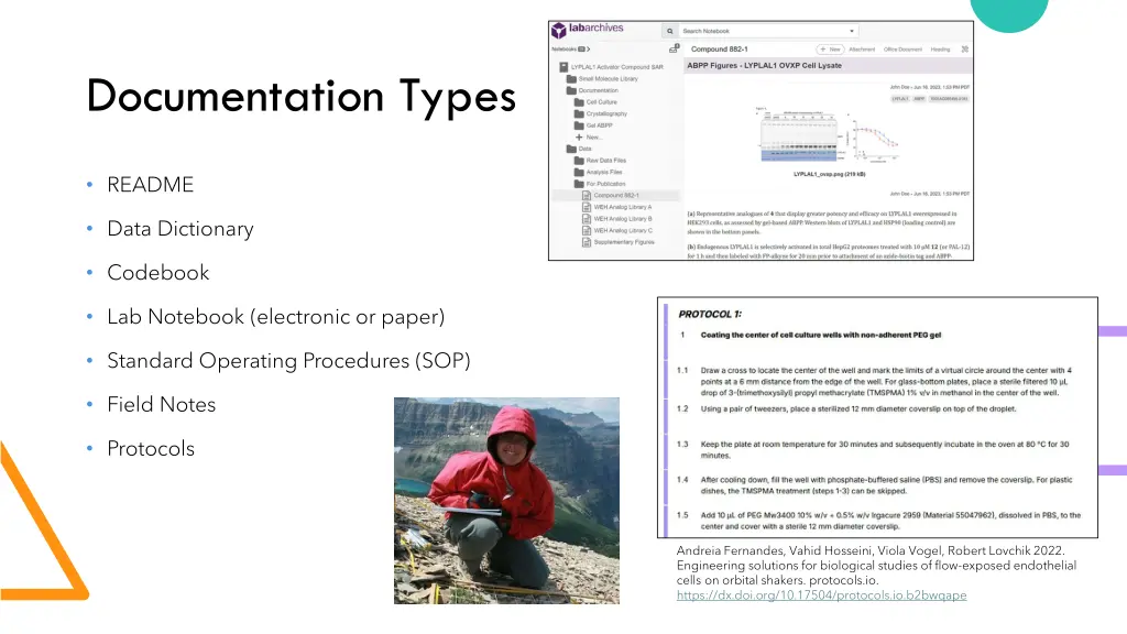 documentation types