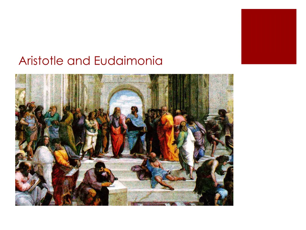 aristotle and eudaimonia