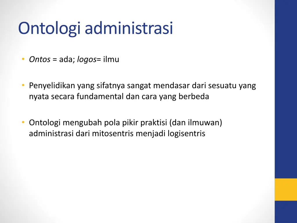 ontologi administrasi 1