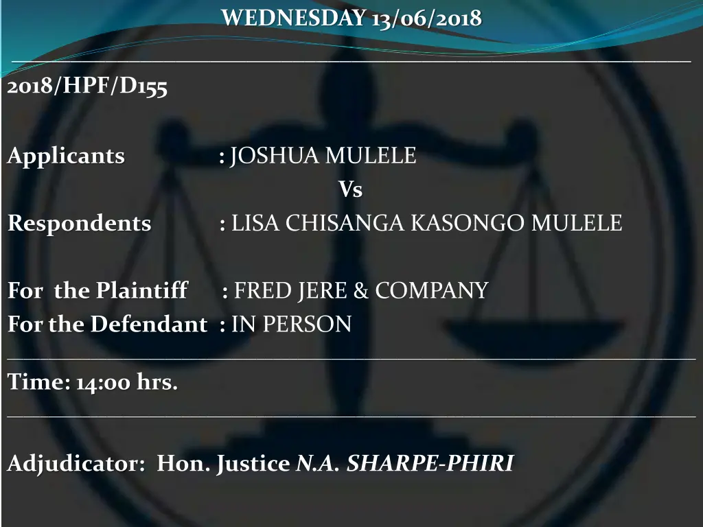 wednesday 13 06 2018 22
