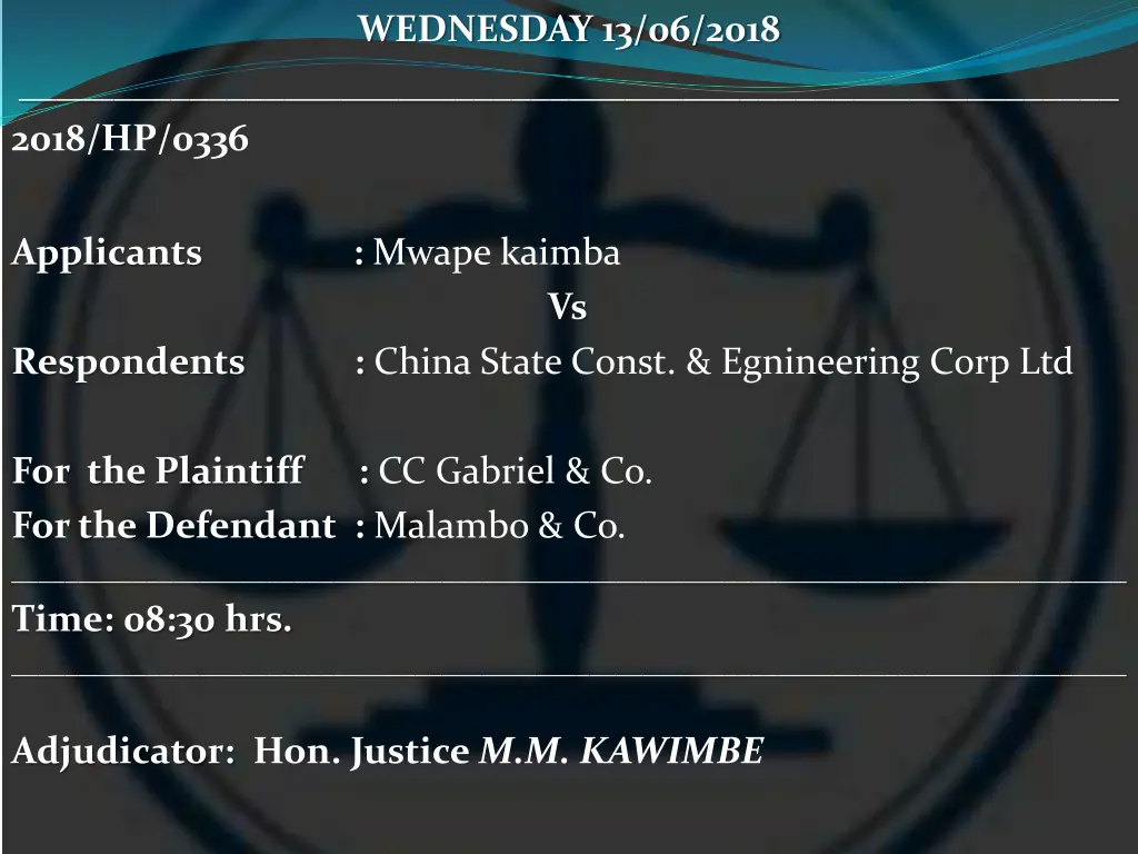 wednesday 13 06 2018 7