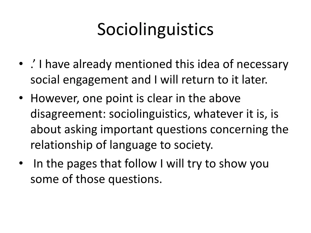 sociolinguistics 13