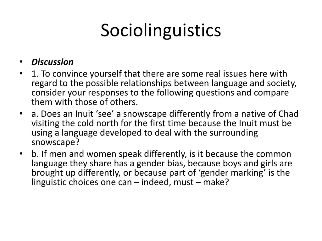 sociolinguistics 14