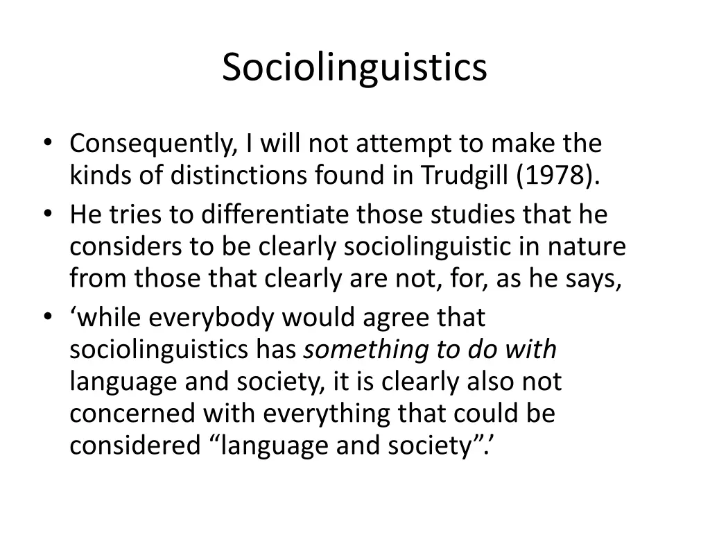 sociolinguistics 21