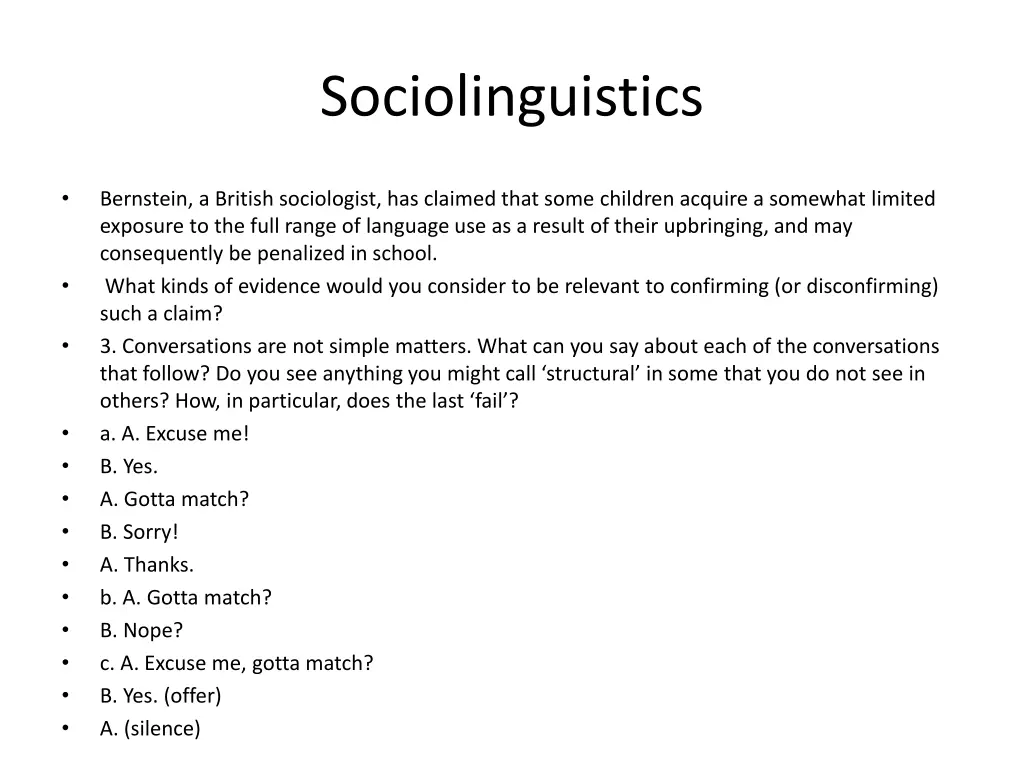 sociolinguistics 35