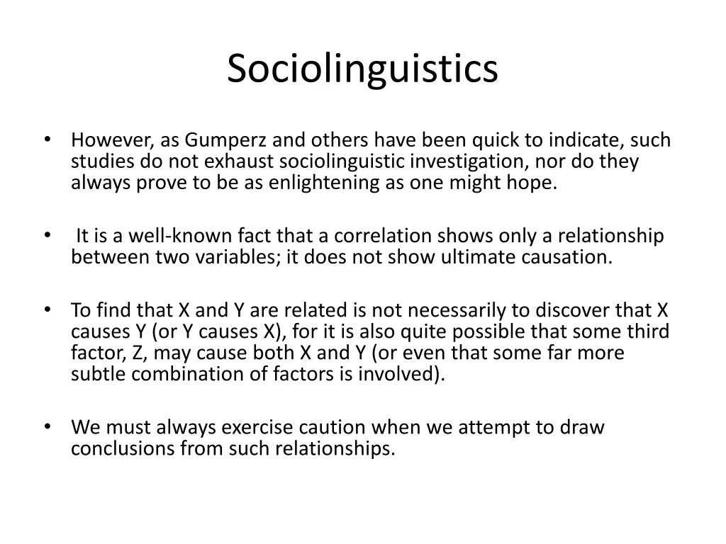 sociolinguistics 7