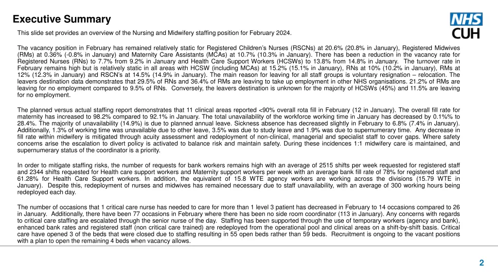 executive summary