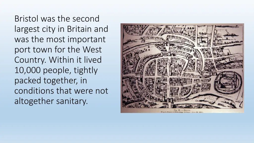 bristol was the second largest city in britain