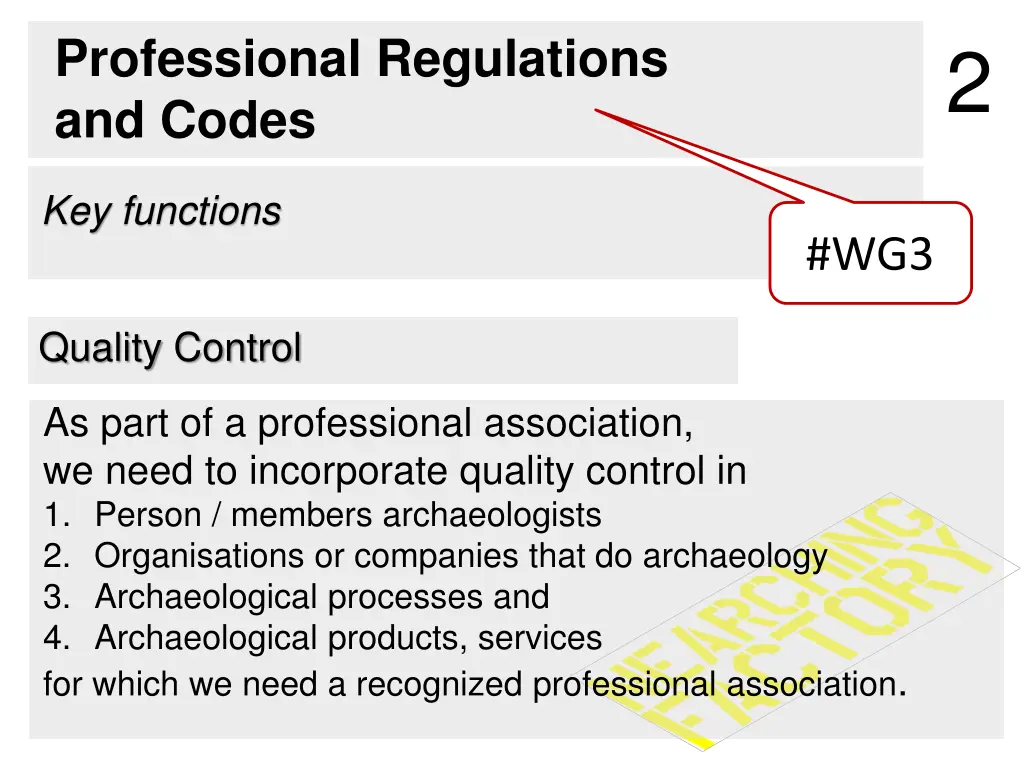 professional regulations and codes 1