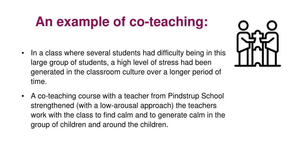 an example of co teaching