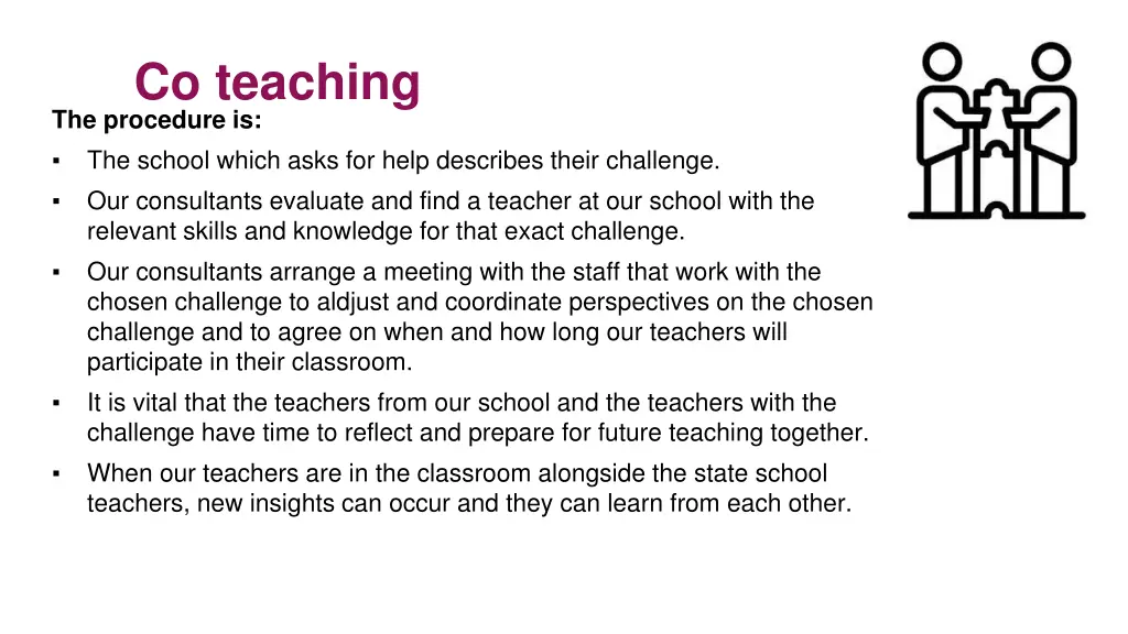 co teaching