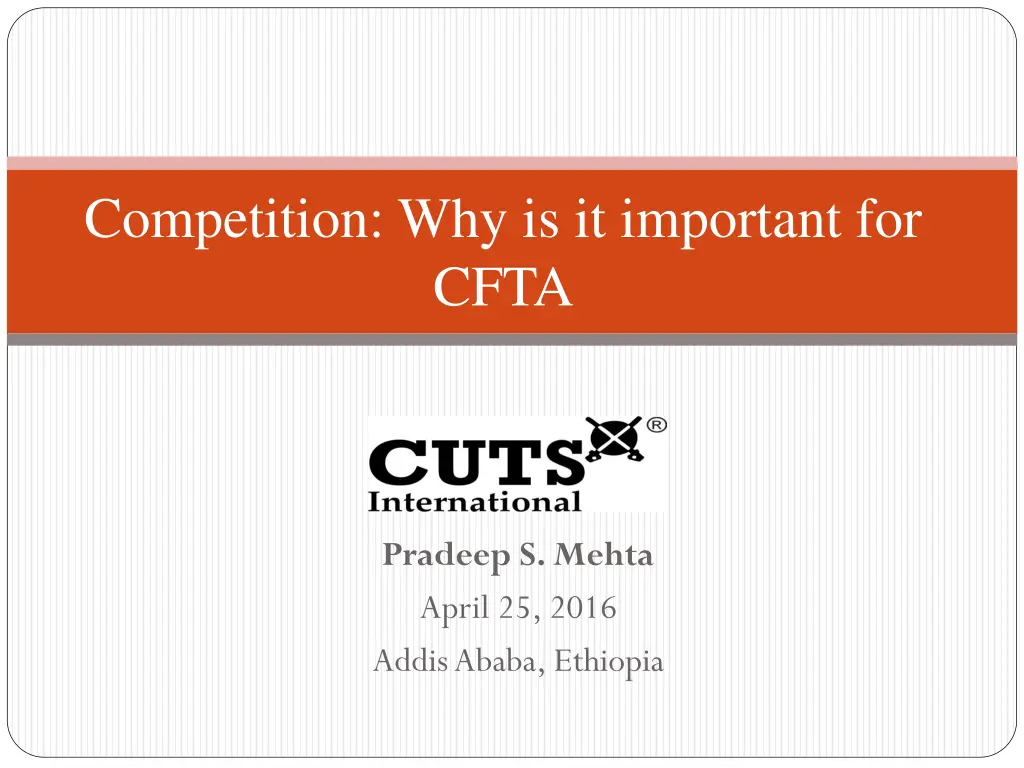 competition why is it important for cfta