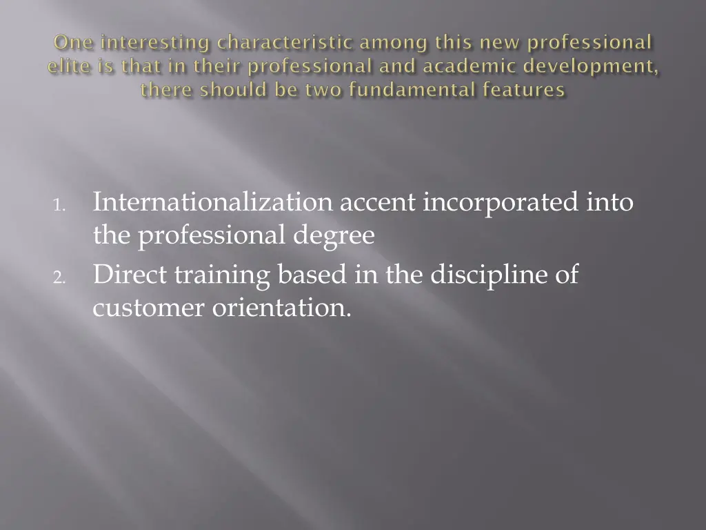 internationalization accent incorporated into