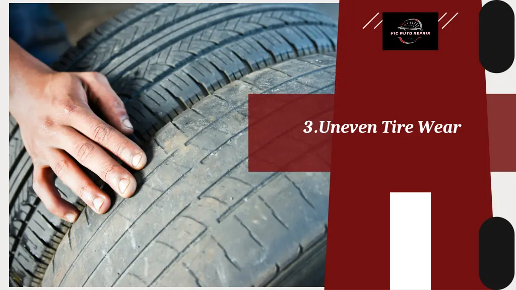 3 uneven tire wear