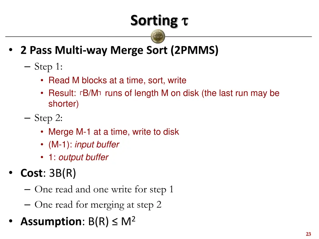 sorting