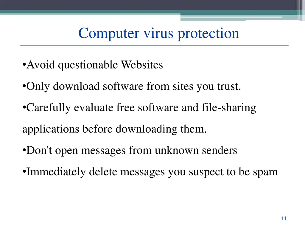 computer virus protection 1